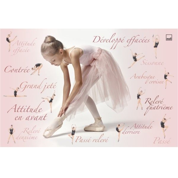 moll Schreibunterlage Ballerina