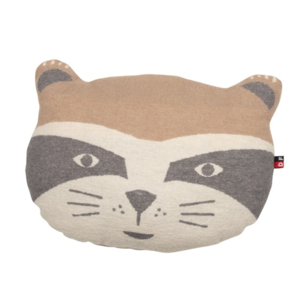 Kissen Waschbär