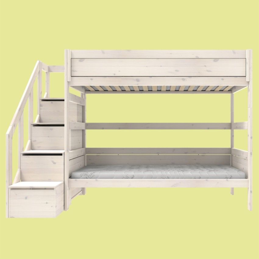 Umbau zum Etagenbett mit Treppe