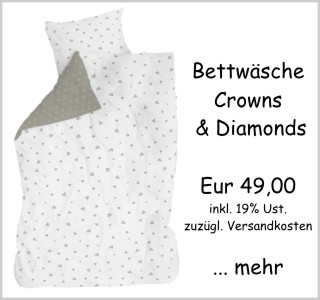 Bettwäsche Crowns & Diamonds