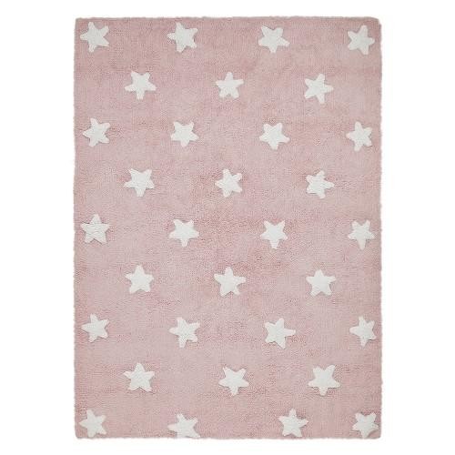 Teppich Stars Pink