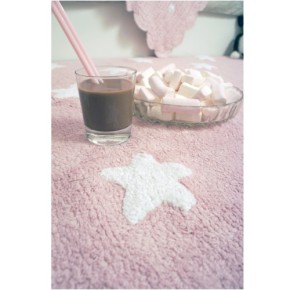 Teppich Stars Pink