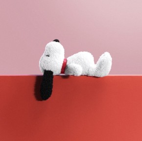 Snoopy mit Geschenkbox