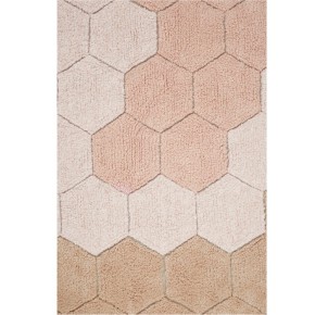 Teppich Honeycomb Rose